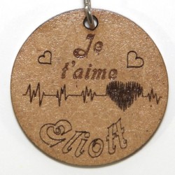 Porte clé  "Je t'aime"