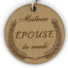 Porte clé  "meilleure épouse"