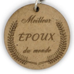 Porte clé  "meilleur époux"