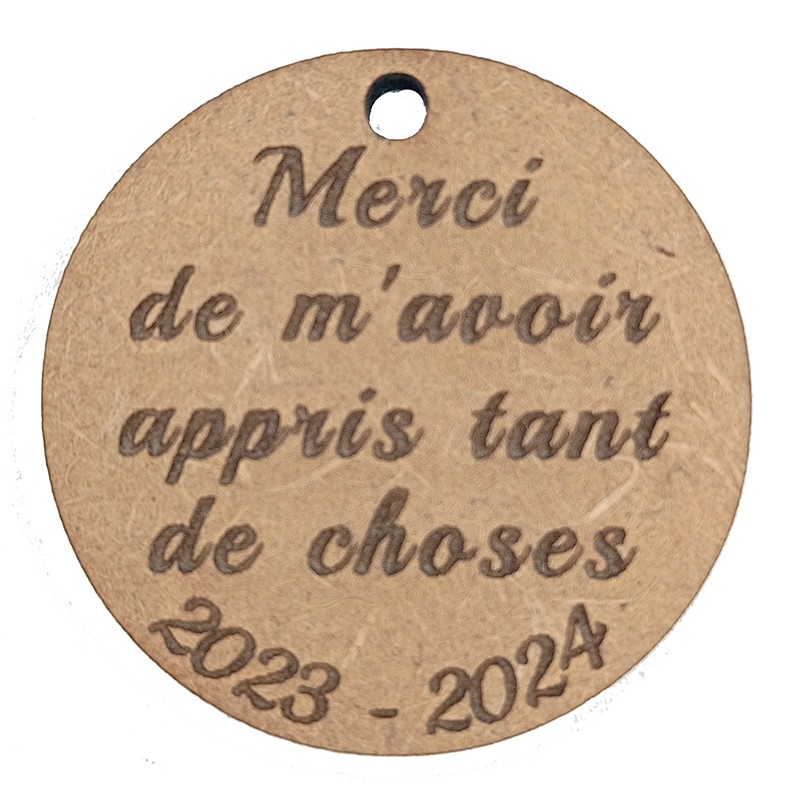 Porte clé "Merci"