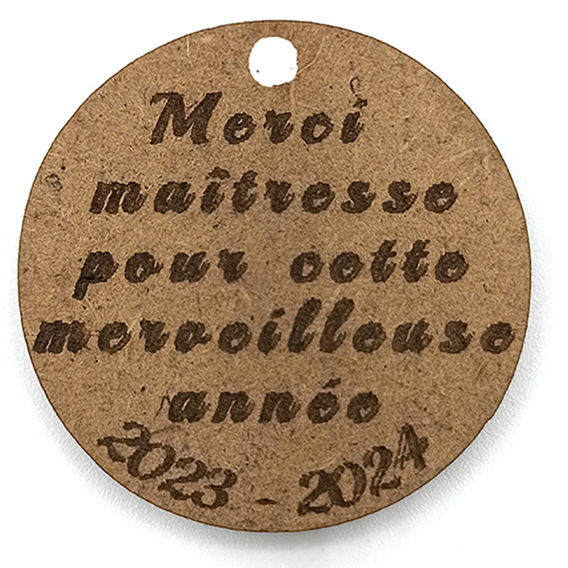 Porte clé "Merci maîtresse"